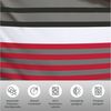 OTTO home Bettwäsche Majoran, Polycotton recycelt, 2 teilig, gestreifte Bettwäsche, Marke H.I.S by OTTO home Bild 3