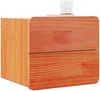 vidaXL Nachttisch Wachsbraun 39 x 34 x 33 cm Massivholz Kiefer 873509 Bild 3