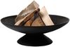 Esschert Design Feuerschale L, Gusseisen Schwarz, 59 x 59 x 20,5 cm Bild 3