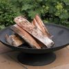 Esschert Design Feuerschale L, Gusseisen Schwarz, 59 x 59 x 20,5 cm Bild 2