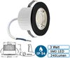 3 Watt LED mini Einbauleuchte Einbaustrahler Spot Neutralweiß schutzart IP54 Bild 2