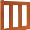 vidaXL Massivholzbett ohne Matratze Wachsbraun 135x190 cm Kiefernholz 844804 Bild 5