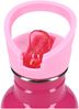 Hello Kitty „Drink Up“ 500ml Trinkflasche Mit Strohhalm und pinkem Henkel Bild 3