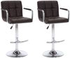 vidaXL Barhocker 2 Stk. Braun Kunstleder [323626] Bild 2
