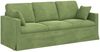 vidaXL Sofa Set 2 pcs Hellgrün 198 x 78 x 80 cm Samt 3407598 Bild 5