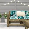 vidaXL Gartensofa mit Armlehne und Kissen Kiefernholz Imprägniert 844918 Bild 3