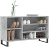 vidaXL Schuhregal Betongrau 102x36x60 cm Holzwerkstoff 831424 Bild 3