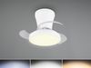 LED Deckenleuchte MOSS mit Ventilator und Fernbedienung Ø 22cm - max. 41cm Bild 3