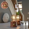 Northpoint LED Nachttischlampe Vintage Akku LED Tischlampe mit USB-C dimmbar Bild 2