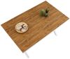 IDIMEX Gartentisch WINDY, Outdoor Tisch 150x90cm wetterfest aus Alu & WPC Holzoptik weiß/natur Bild 3