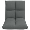 vidaXL Verstellbarer Fußsessel Dunkelgrau Stoff 42028143 Bild 4
