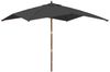 vidaXL Sonnenschirm mit Holzmast Anthrazit 300x300x273 cm 363193 Bild 2