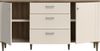 Sideboard >LACETTI< Valencia Eiche Dekor / sandfarbig - 179,8x91,7x41,2cm (BxHxT) Bild 3