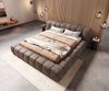 Polsterbettgestell Cutio 180x200 cm Mikrofaser Taupe Vintage Bild 4