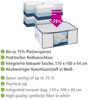 WENKO Unterbettkommode Vakuum Soft Box, integrierte Vakuum-Tasche & Blitzventil, bis zu 75 % Platzersparnis Bild 4