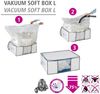 WENKO Unterbettkommode Vakuum Soft Box, integrierte Vakuum-Tasche & Blitzventil, bis zu 75 % Platzersparnis Bild 2