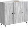 vidaXL Sideboard Graues Sonoma 89 x 34,5 x 80 cm Holzwerkstoff 895571 Bild 2