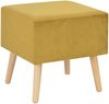 vidaXL Nachttisch Senfgelb 40x35x40 Samt 247539 Bild 3