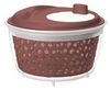 Rotho Salatschleuder FRESH 4,5 l, iron rot Bild 5