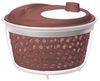 Rotho Salatschleuder FRESH 4,5 l, iron rot Bild 3