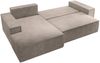 Selsey 'Farese ' Ecksofa mit Cordbezug, Schlaffunktion und Stauraum, Beige, links Bild 4