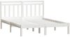 Massivholzbett Weiß 150x200 cm 5FT King Size [3100595] Bild 3
