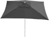 Ersatz-Bezug für Sonnenschirm Florida 3x4m, Sonnenschirmbezug Ersatzbezug, Polyester ~ anthrazit Bild 5