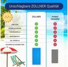 ZOLLNER Strandtuch, Mikrofaser (1-St), 100 x 200 cm, 100% Baumwolle Bild 4