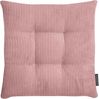 MAGMA Stuhlkissen Sitzkissen INGA - ca. 35 x 35 x 5 cm Cordstoff 2er Set rose Bild 5
