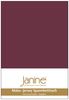 Janine Mako Jersey Spannbetttuch Bettlaken 180 - 200 x 200 cm OVP 5007 41 burgund Bild 3
