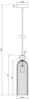 Maytoni Pendelleuchte Antic goldfarben rauchglas grau E14 Bild 3