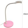 Kinder Schreibtischleuchte Pastellrosé-Grau mit Flexarm, Höhe 43cm Bild 4