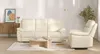 Vente-unique - Relaxsofa 2-Sitzer - Büffelleder - Schwarz - PAKITA Bild 2