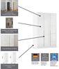 OTTO home Drehtürenschrank Kleiderschrank Schrank Garderobe AGORDO mit Dekor- oder Hochglanzfront (in zwei Griff-Farben, Breiten 91-405 cm) durchdachte Innenausstattung, in 8 Breiten und 2 Höhen MADE IN GERMANY Bild 4