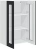vidaXL Geschirrspülerfront Kalmar Schwarz 60 x 31 x 100 cm 884825 Bild 5