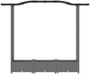vidaXL Hochbeet mit Rankgitter und Dach Hellgrau 169 x 40 x 123 cm PP 42032576 Bild 4