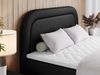 Boxspringbett, Schlafzimmerbett, Bettkasten - EIRA -180 x 200 cm - Schwarz Kunstleder - H3 Bild 3