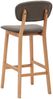 vidaXL Barhocker 2 Stk. Taupe Stoff [289376] Bild 5