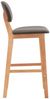vidaXL Barhocker 2 Stk. Taupe Stoff [289376] Bild 4
