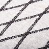 vidaXL Teppich Waschbar 80x300 cm Schwarz und Weiß 337971 Bild 2