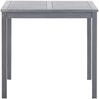 vidaXL Gartentisch Grau 80x80x74 cm Massivholz Akazie 46324 Bild 3