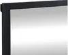 Vente-unique - MALDONIA Spiegel Metall Schwarz - B 3 cm x H 150 cm x L 130 cm Bild 4