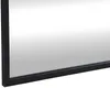 Vente-unique - MALDONIA Spiegel Metall Schwarz - B 3 cm x H 150 cm x L 130 cm Bild 5