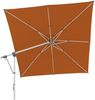Doppler Sonnenschirm / Ampelschirm "Expert 300x300", terracotta, 300x300 cm Bild 3