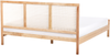 Bett mit Lattenrost Kiefernholz SALERNAS 180 x 200 cm Hellbraun Bild 5