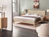 Bett mit Lattenrost Kiefernholz SALERNAS 180 x 200 cm Hellbraun Bild 3
