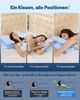 Kopfkissen Nackenkissen Memory Foam Kissen, Ergonomisches Nackenschmerzen Pillow Kissenbezug besteht aus 18% Elasthan und 82% Nylon Bild 4