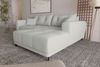 99rooms Massimo Ecksofa Strukturstoff NEVE Hellgrau mit Schlaffunktion Rechts Bild 2