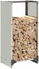 vidaXL Brennholzregal 40x30x80 cm Edelstahl 864235 Bild 4