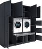 Laundreezy Mehrzweckschrank-Set Laundreezy, 8-tlg. Mehrzweckschrank-Set B/H/T 235/238/68 cm, (8-St), Breite 235 cm, Soft-Close-Funktion, höhenverstellbare Füße Bild 3